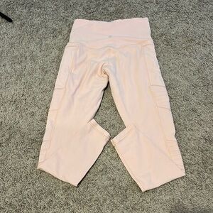 Pink athleta leggings